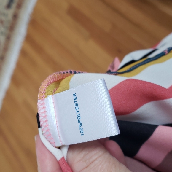 New! Allison Joy for Evereve striped cami tank multicolored - Picture 7 of 10